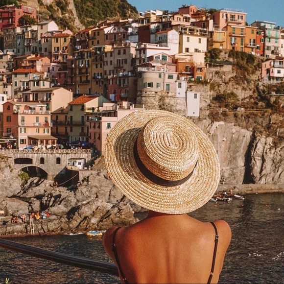 LACK OF COLOR - Spencer Natural Boater Hat - Picture 2 of 8